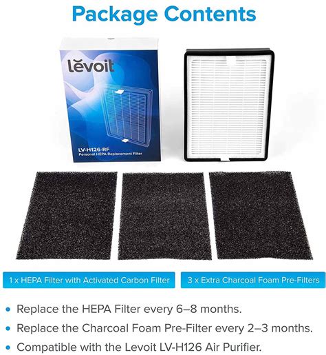 levoit lv h126|replace levoit filter.